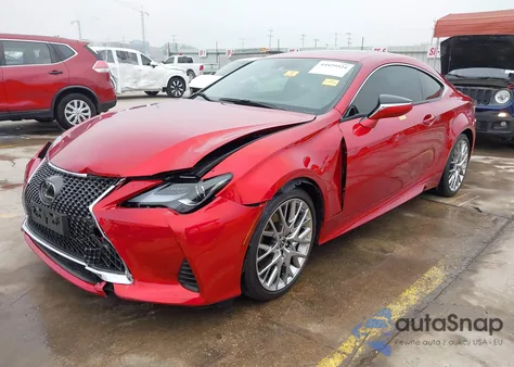 2022 Lexus Rc 350 z USA, uszkodzony, nr VIN JTHDZ5BC2N5026488